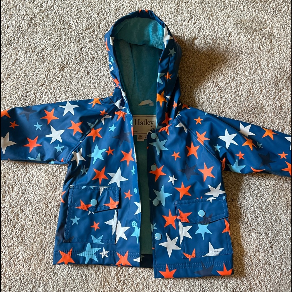 Hayley rain jacket.